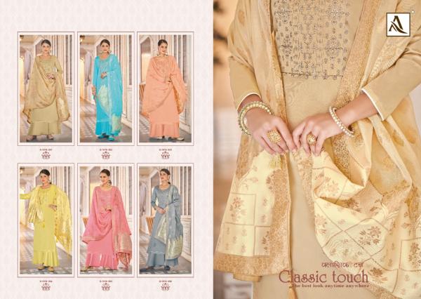 Alok Classic Touch Vol 5 Jam Cotton Designer Dress Material